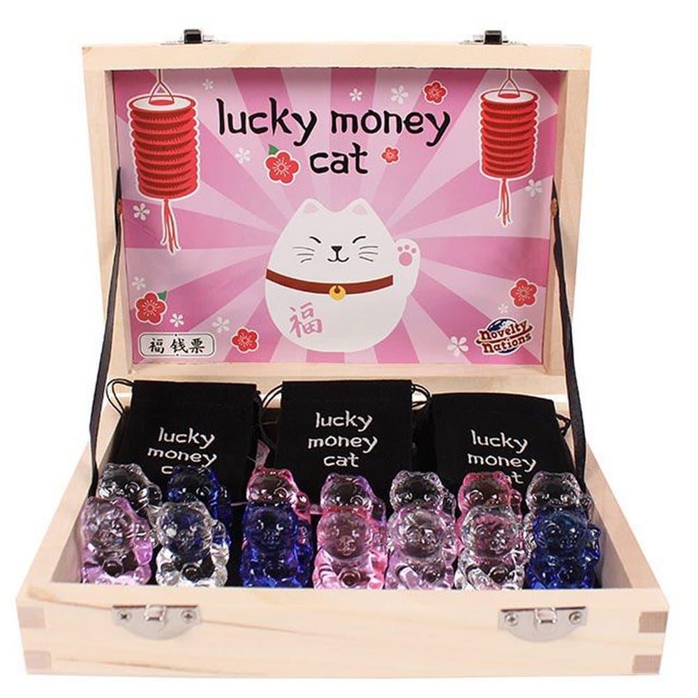 Something Different Lucky Money Cat Box (18 Cats)