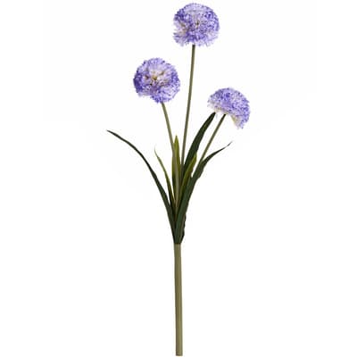 Hill Interiors Konstgjord Pompom Dahlia Flower Stem