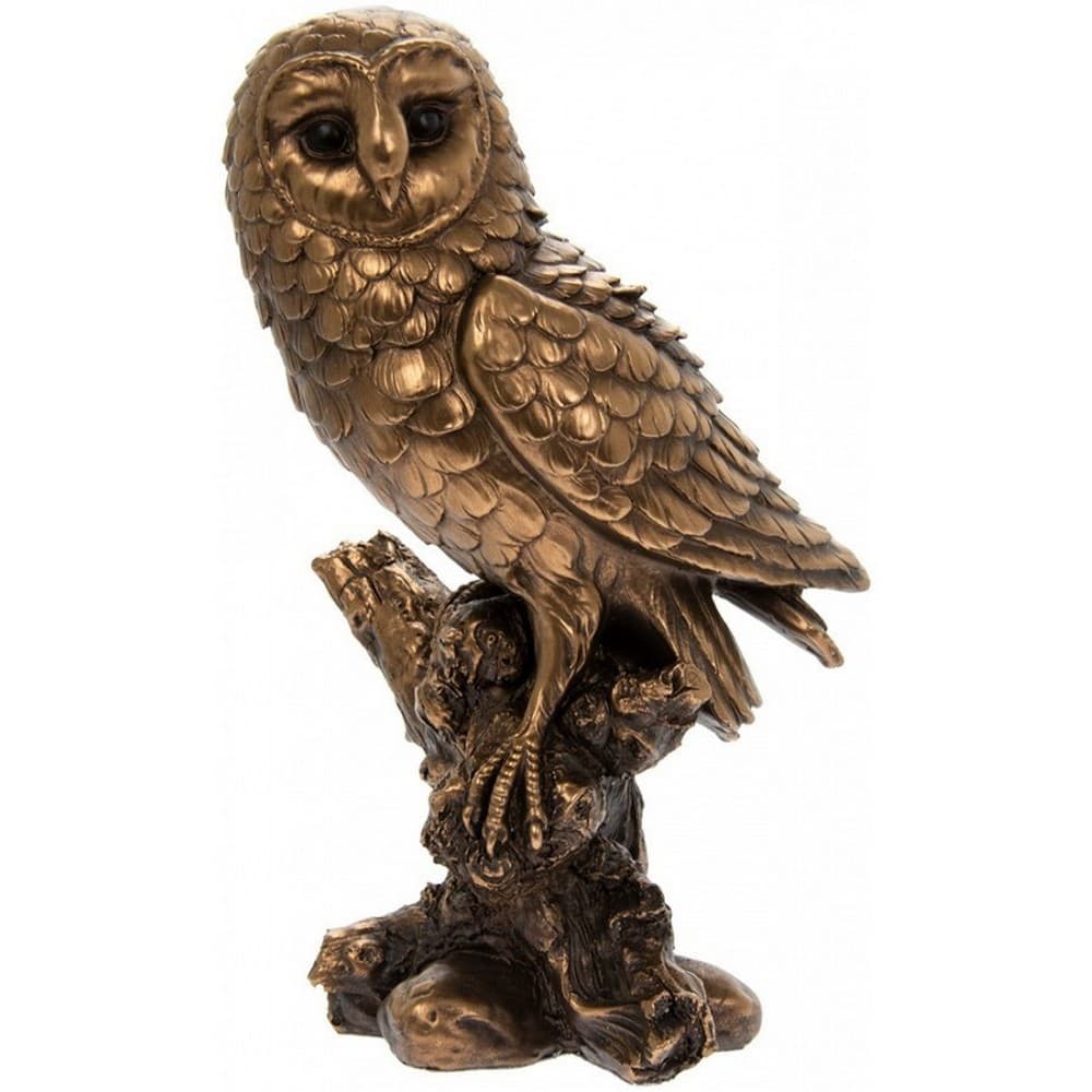 Reflections Bronzed Owl Ornament