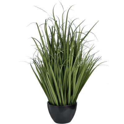 Hill Interiors Faux Potted Field Grass