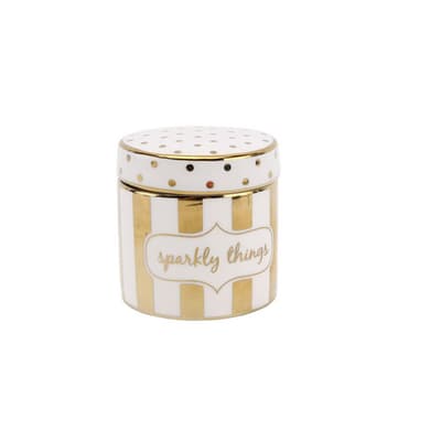 CGB Giftware Absolutely Fabulous Sparkly Things Trinket Pot