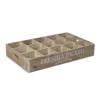 Freshly Picked Wooded Box