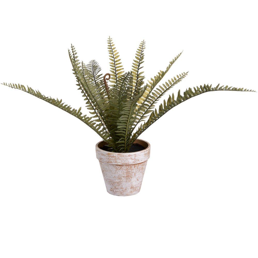 Hill Interiors Artifical Terracotta Potted Fern