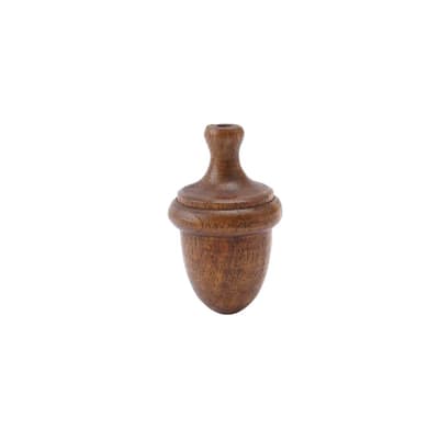 CGB Giftware Acorn Carved Wooden Light Pull
