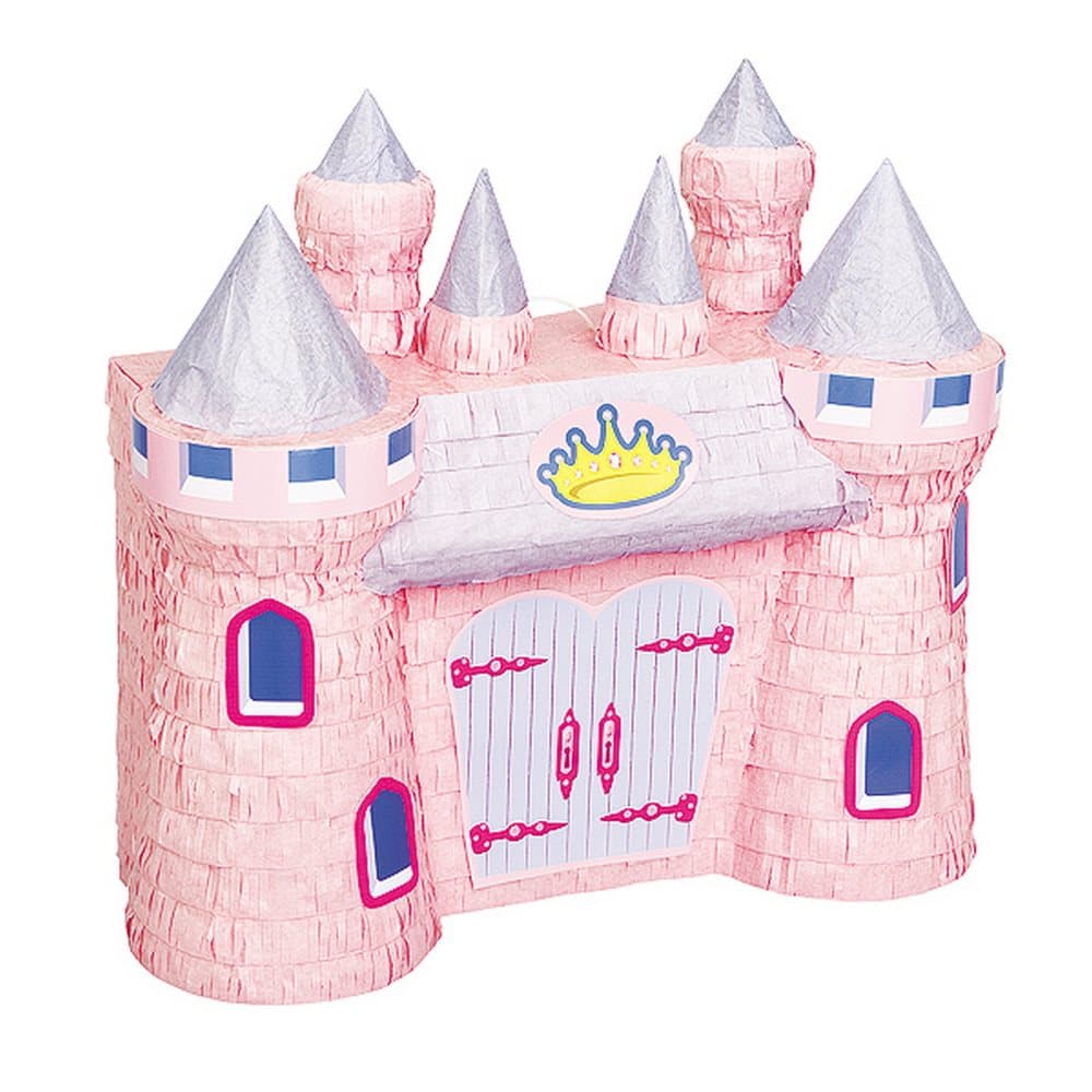 Unique Party Pink Princess Castle Design Pinata