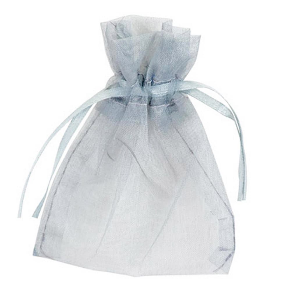 Club Green Small Organza Wedding Pouch (Pack Of 10)