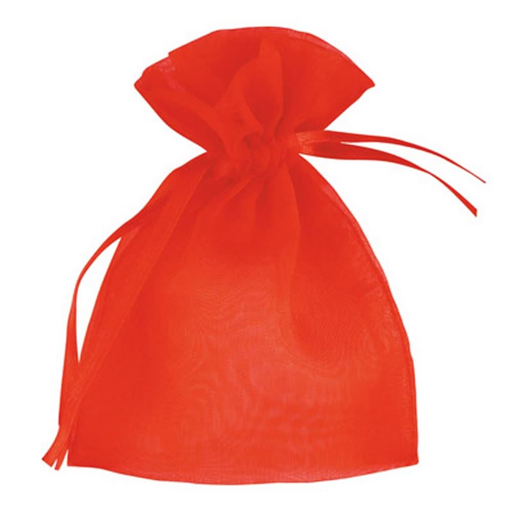 Club Green Small Organza Wedding Pouch (Pack Of 10)