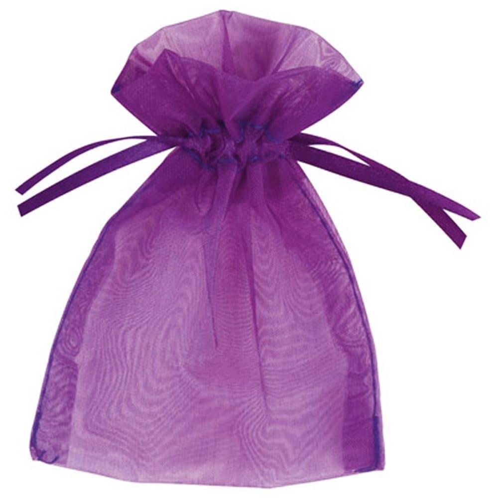 Club Green Small Organza Wedding Pouch (Pack Of 10)