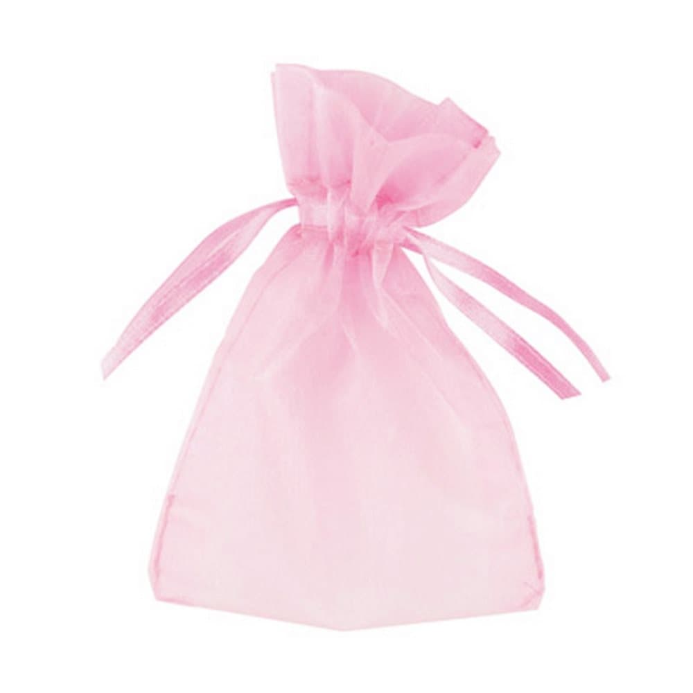 Club Green Small Organza Wedding Pouch (Pack Of 10)