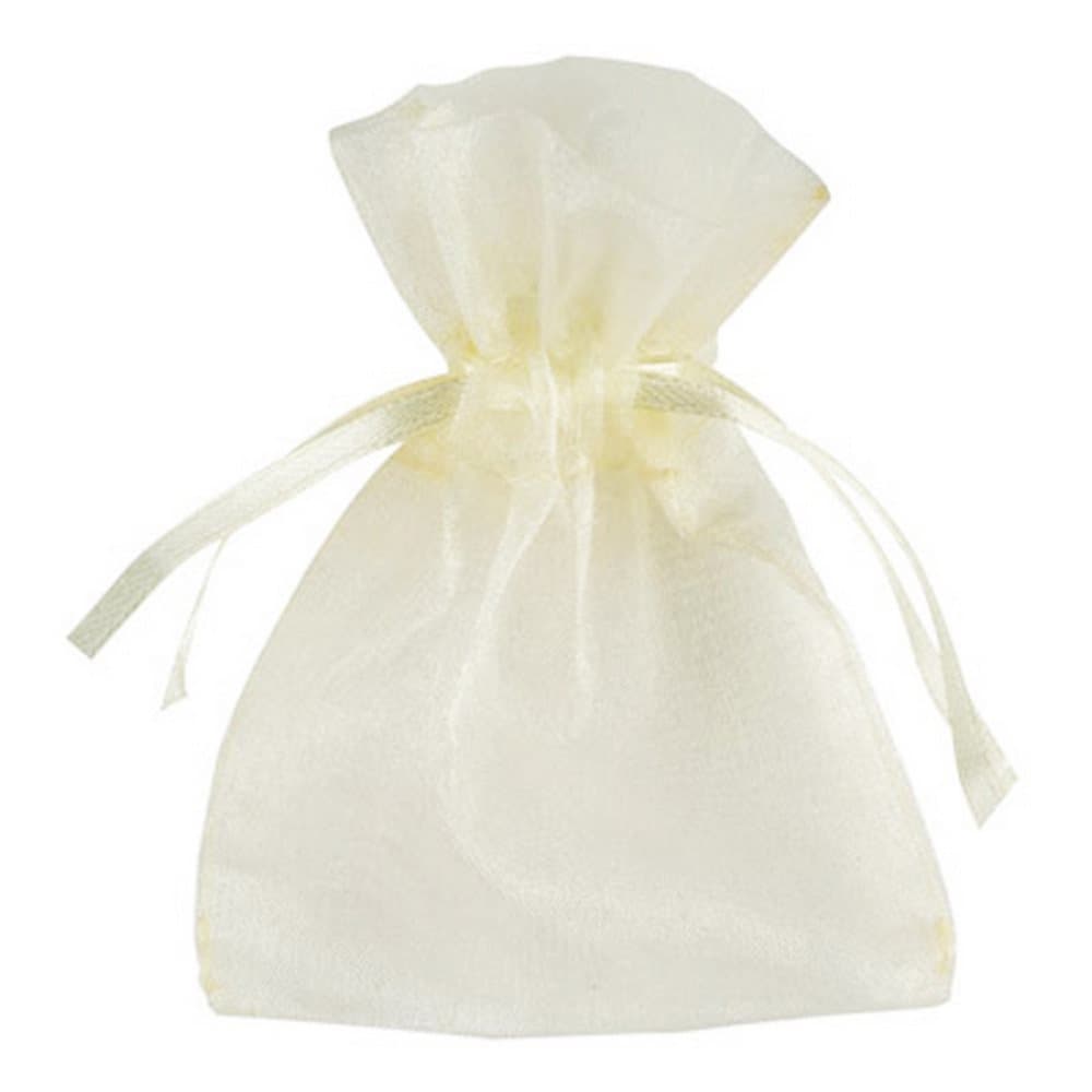 Club Green Small Organza Wedding Pouch (Pack Of 10)