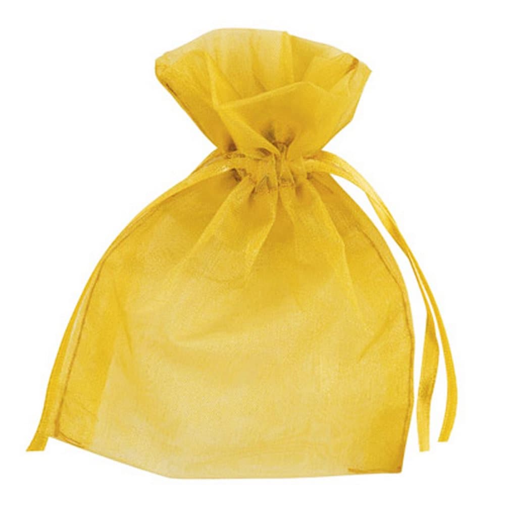 Club Green Small Organza Wedding Pouch (Pack Of 10)