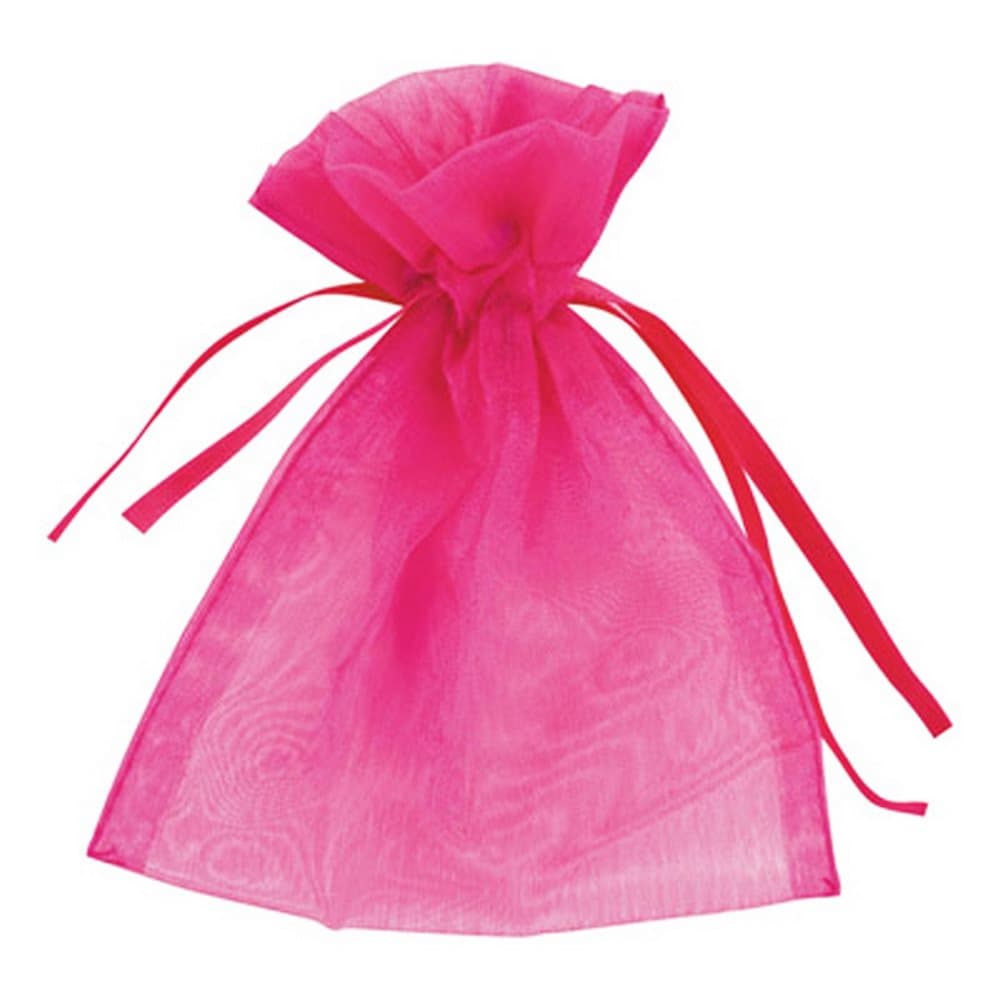 Club Green Small Organza Wedding Pouch (Pack Of 10)