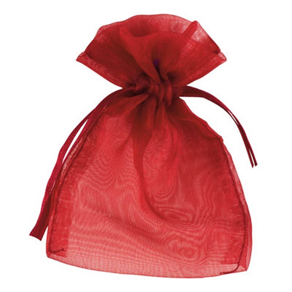 Club Green Small Organza Wedding Pouch (Pack Of 10)
