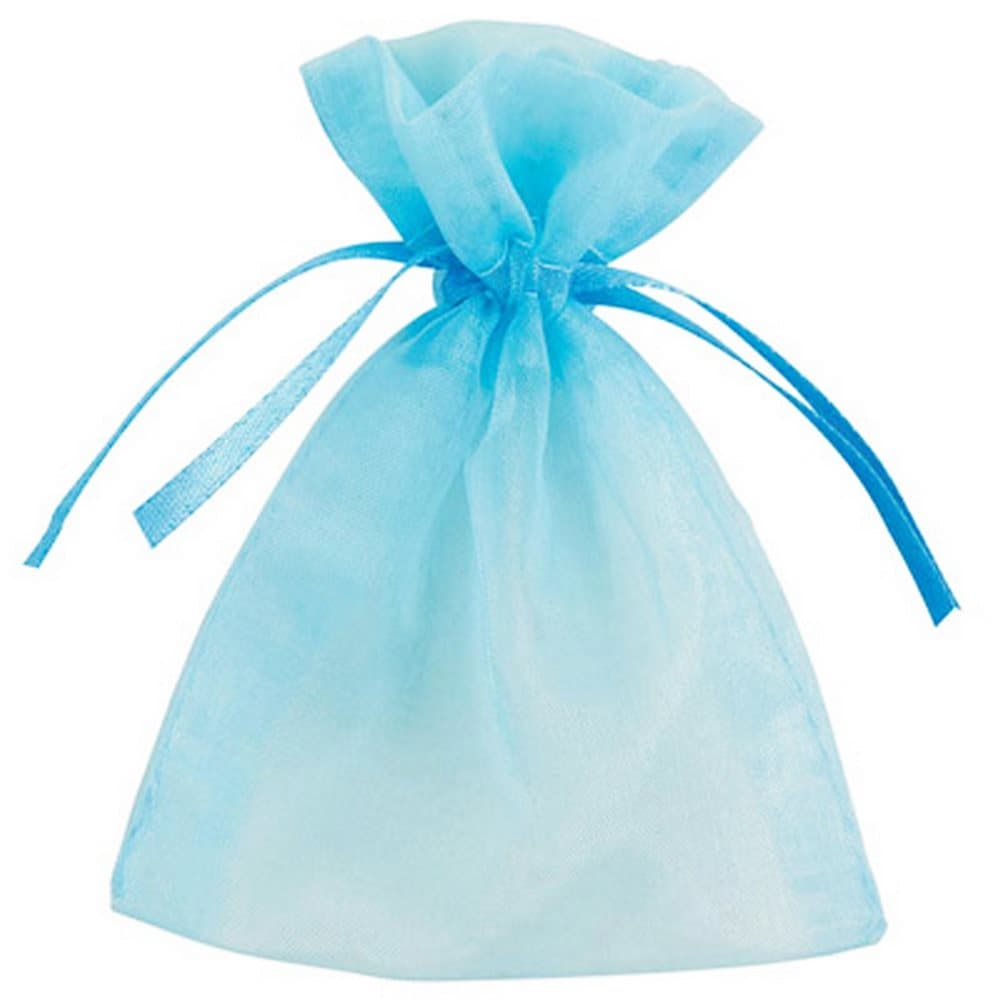 Club Green Small Organza Wedding Pouch (Pack Of 10)