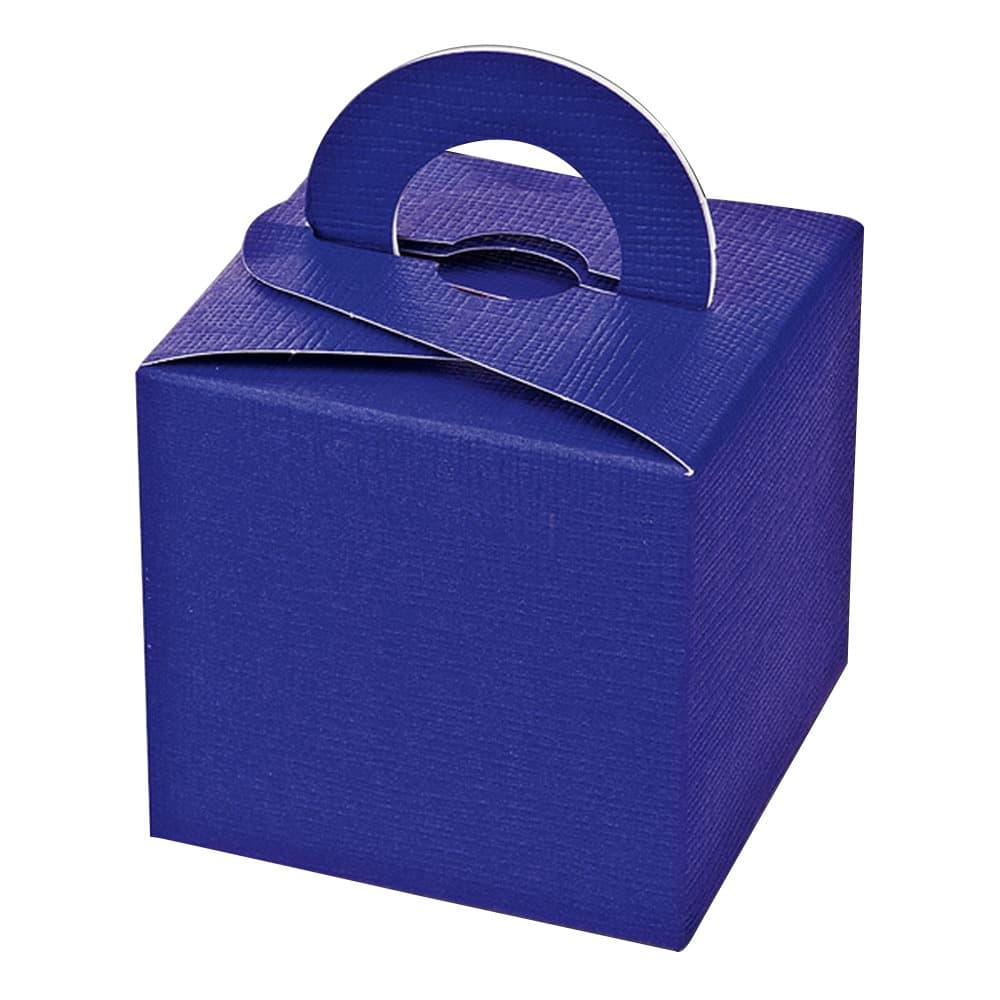 Club Green Silk Square Box With Handle (Pack Of 10)