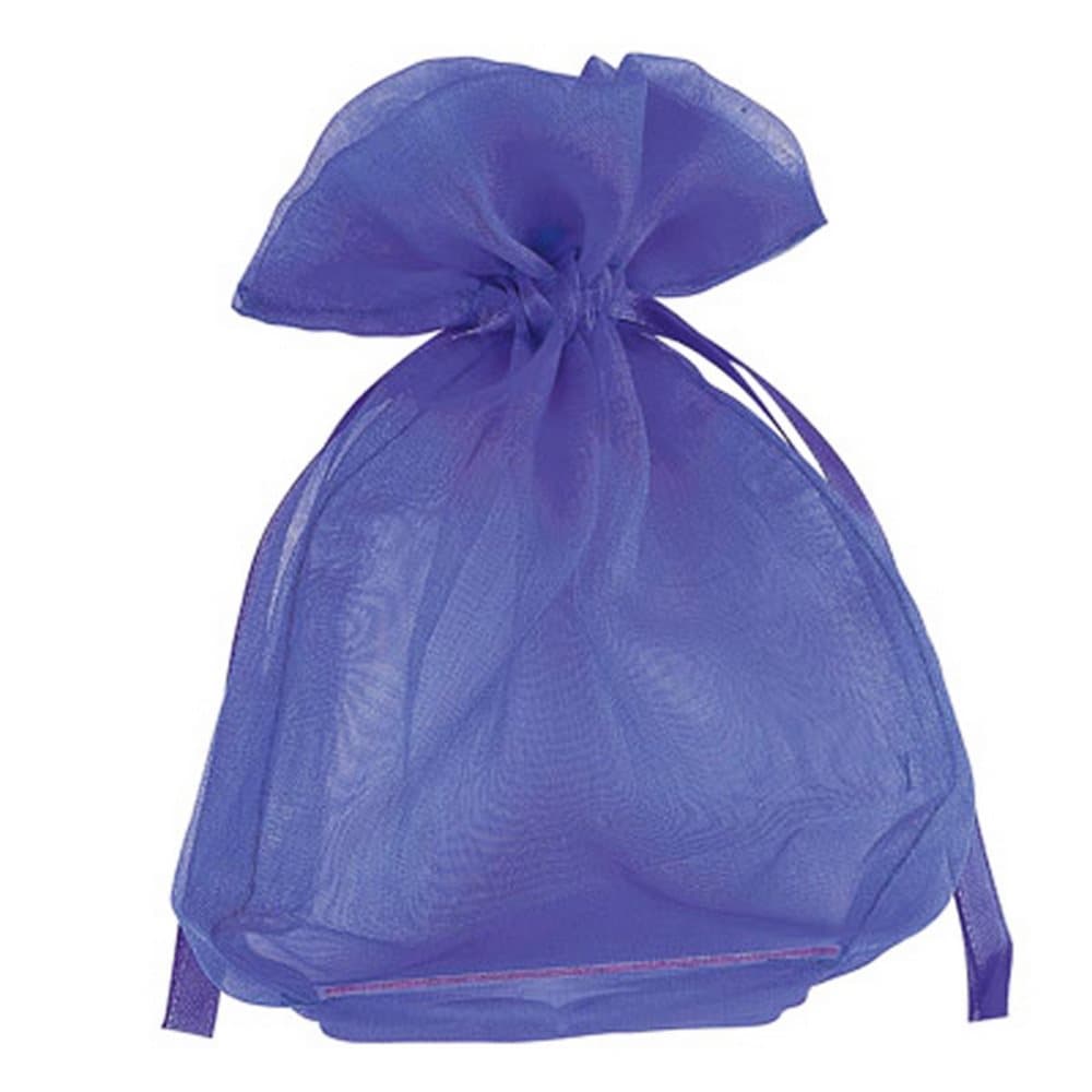 Club Green Medium Organza Wedding Pouch (Pack Of 10)