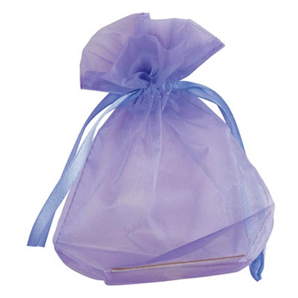 Club Green Medium Organza Wedding Pouch (Pack Of 10)