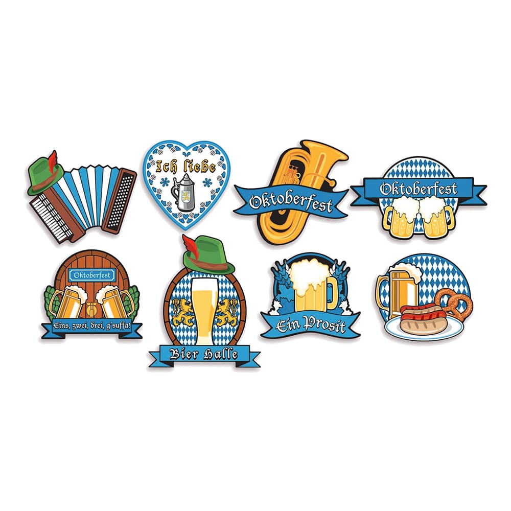 Oktoberfest Kartongfigurer
