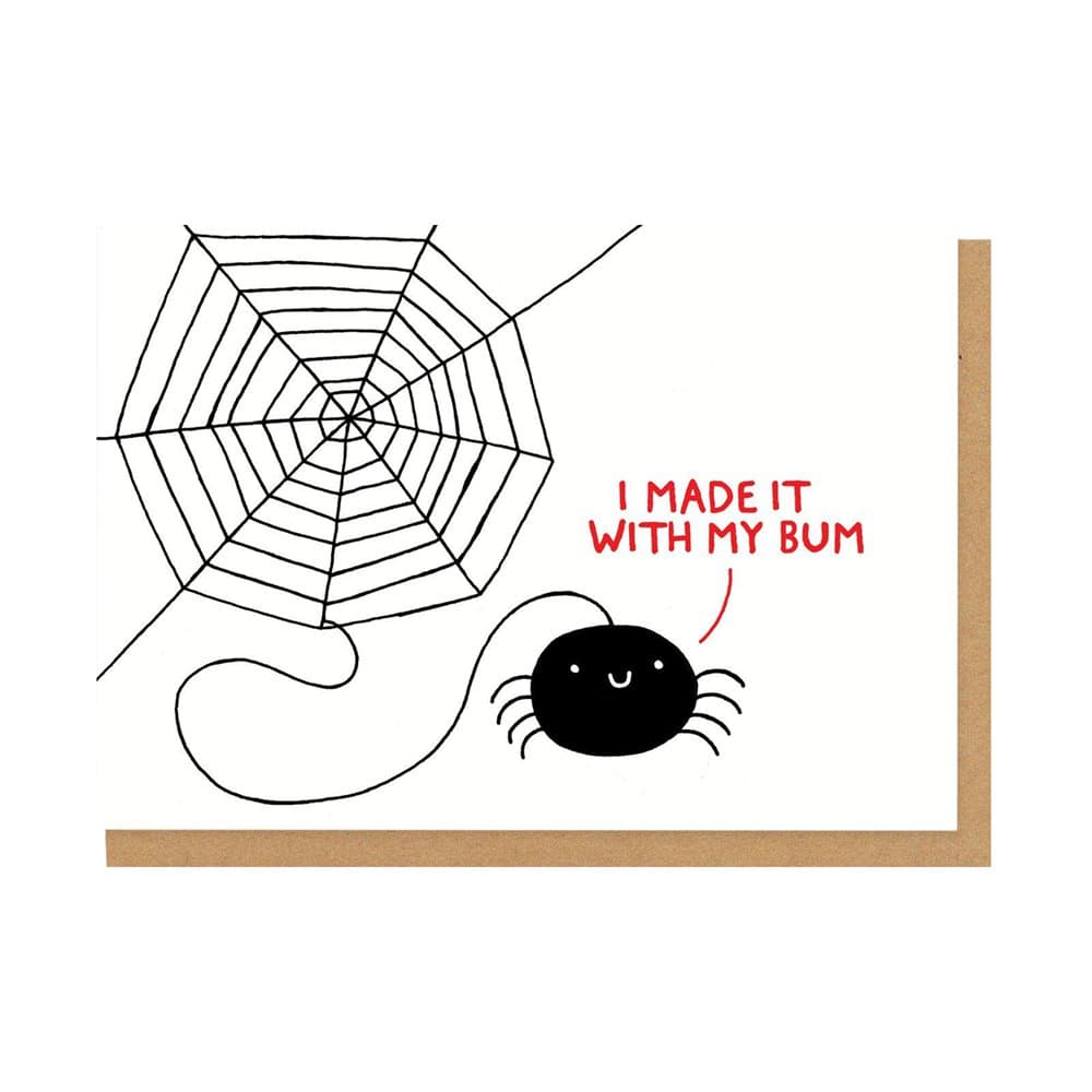 Ohh Deer I Made It With My Bum Greetings Card