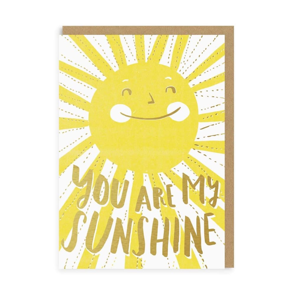 Ohh Deer You Are My Sunshine Greetings Card