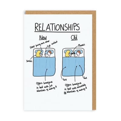 Ohh Deer Relationships Greeting Card