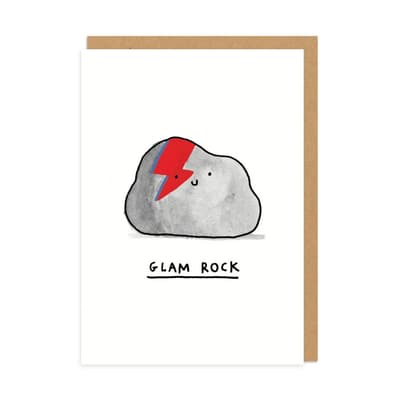 Ohh Deer Glam Rock gratulationskort