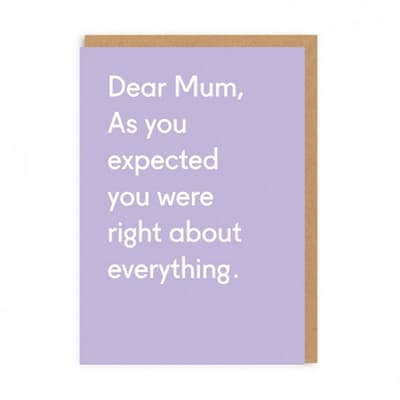 Ohh Deer Dear Mum Greeting Card