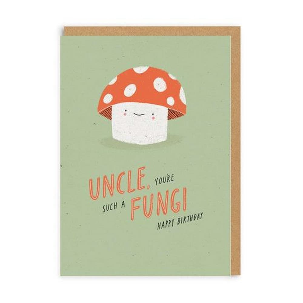 Ohh Deer Uncle Fungi Greeting Card