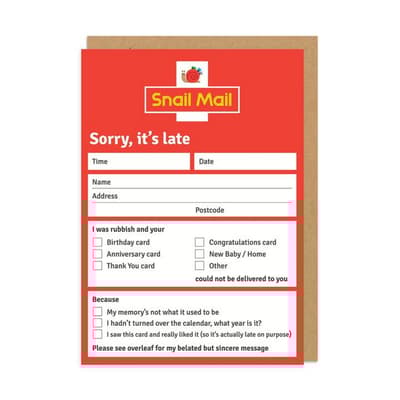 Ohh Deer Snail Mail Greeting Card