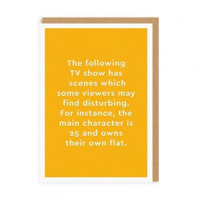 Ohh Deer TV Show Greeting Card
