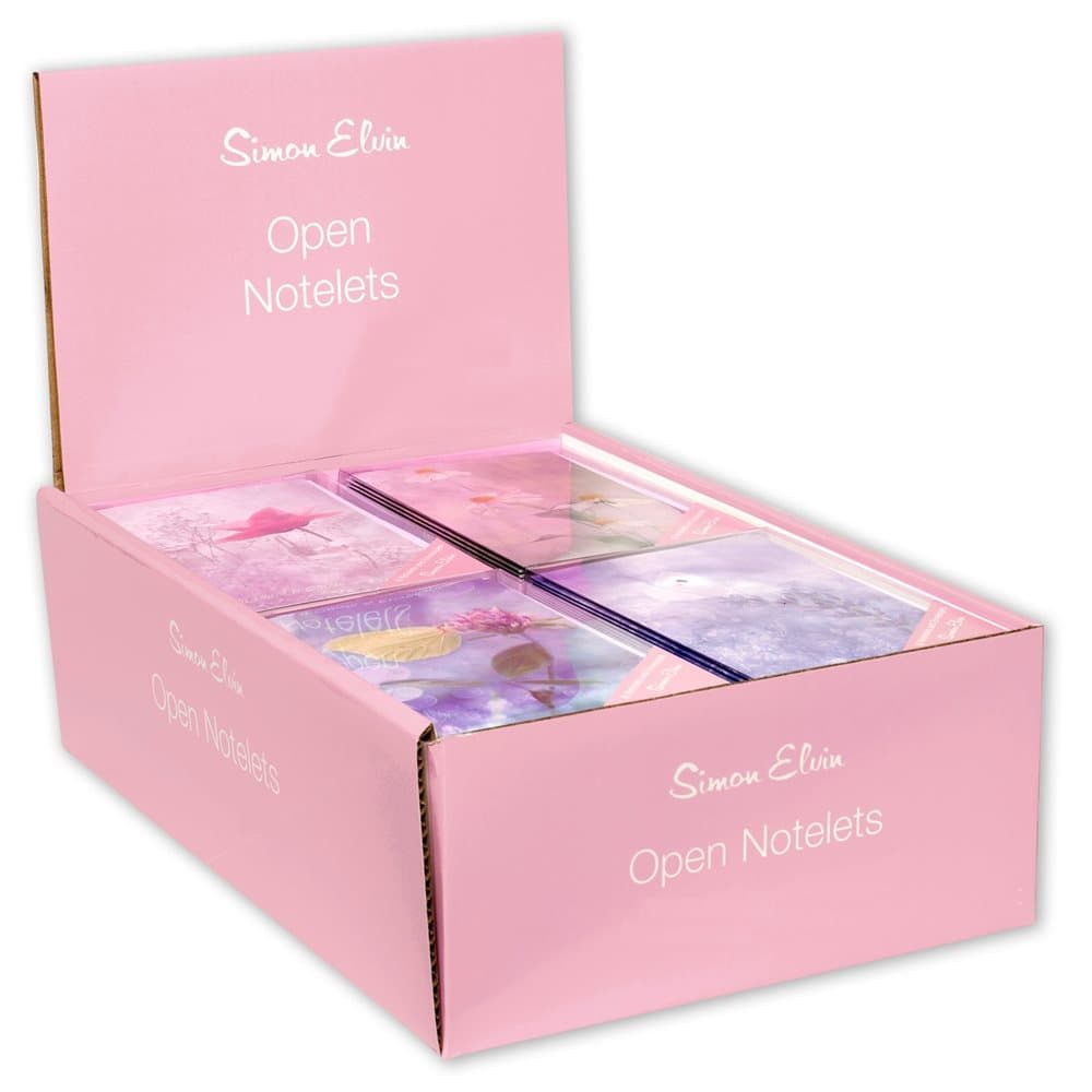 Simon Elvin Open Notelets (Pack Of 24)