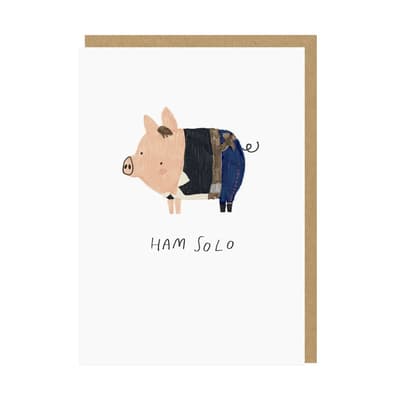 Ohh Deer Ham Solo Greetings Card