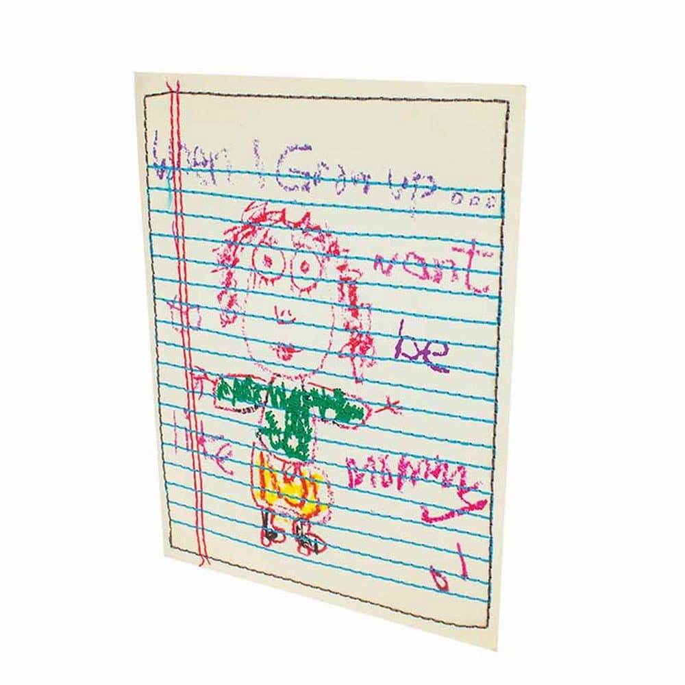 When I Grow Up… Fabric Card