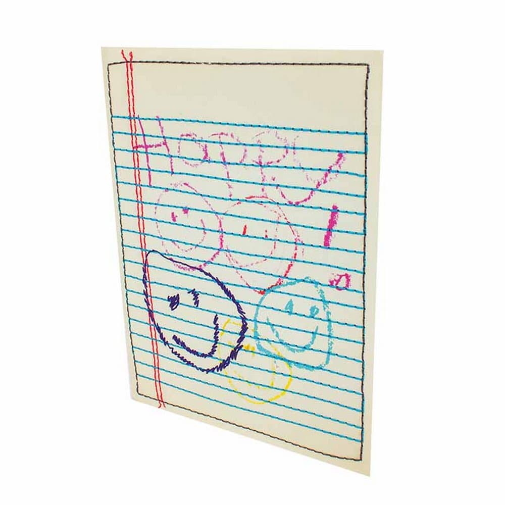 Happy Fabric Card