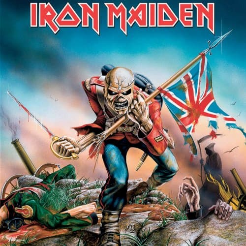 Iron Maiden Greetings Card: The Trooper