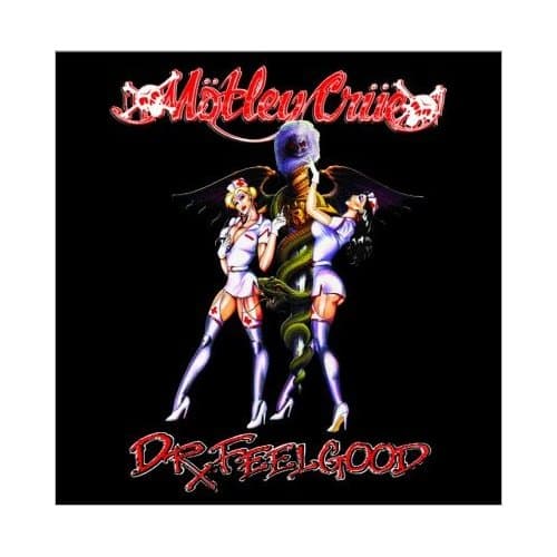 Motley Crue Greetings Card: Dr Feelgood