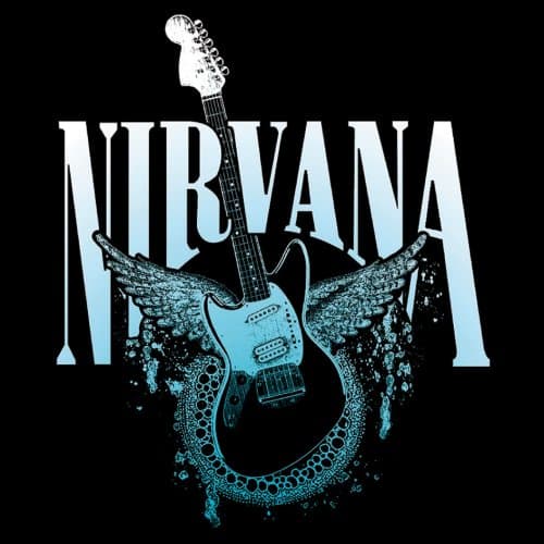 Nirvana Greetings Card: Jag-Stang Wings