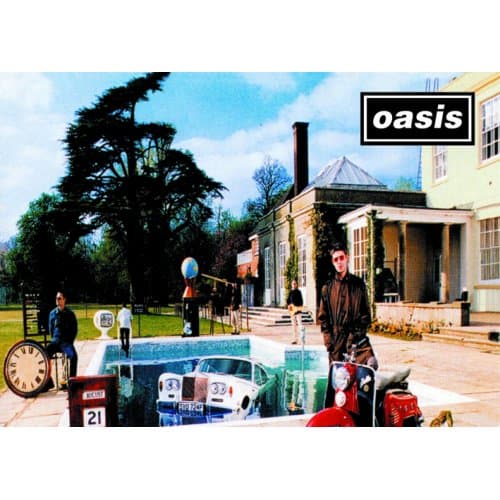 Oasis Greetings Card: Be Here Now
