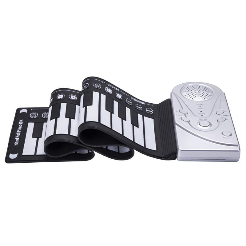 Roll up piano, svart