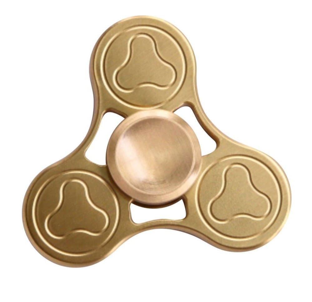 Fidget Spinner Pro Mässing Guld