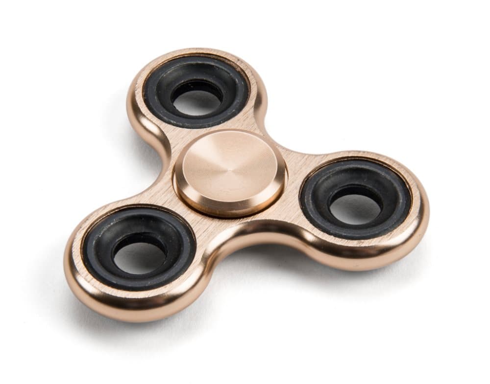 Fidget Spinner Deluxe metall Guld