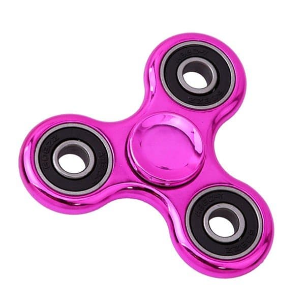 Fidget Spinner Chrome - Rosa