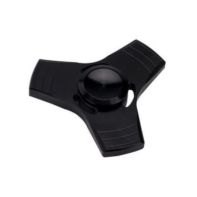 Fidget Spinner - Aluminium - Svart