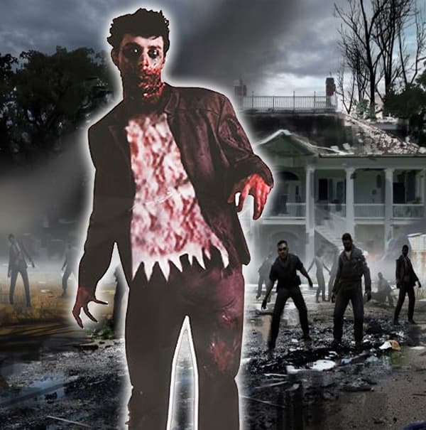 Halloween maskeraddräkt - Zombie