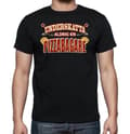 Miniatyrbild 1 av 4: Yrkes pizzabagare T-shirt  - Underskatta aldrig en pizzabagare