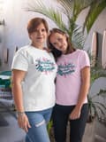 Miniatyrbild 7 av 8: Mamma dam t-shirt - flera färger - Blom