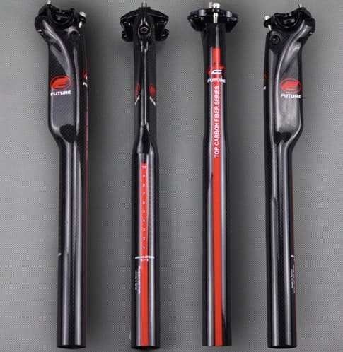 Carbon sadelpind til racer, MTB, alle cykler 400mm