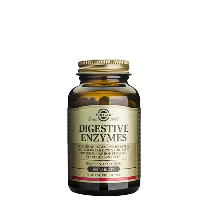 Digestive Enzymes, 100 tabletter
