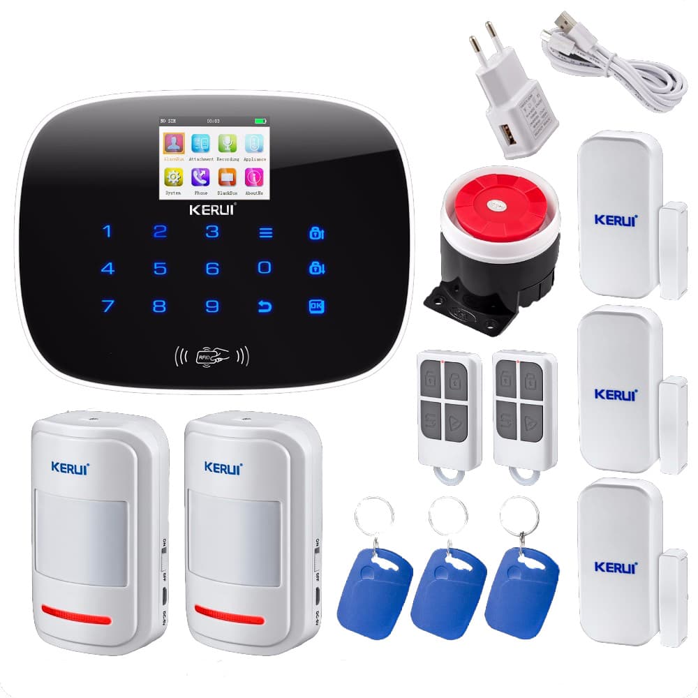 KERUI Komplett GSM RFID Trådlöst Hemlarm