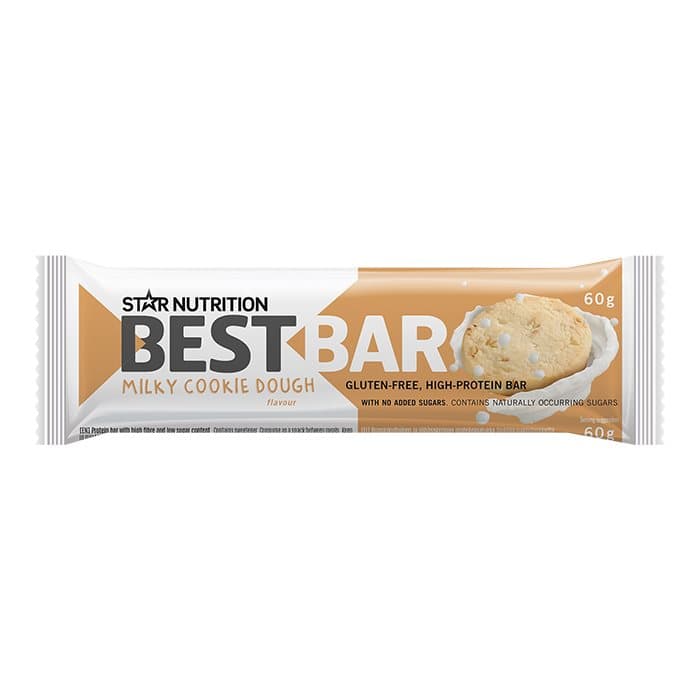Best Bar, 60 g, Milky Cookie dough (soft), Kort datum